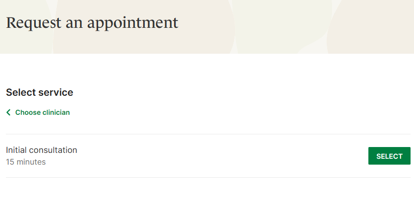 15-minute consultation